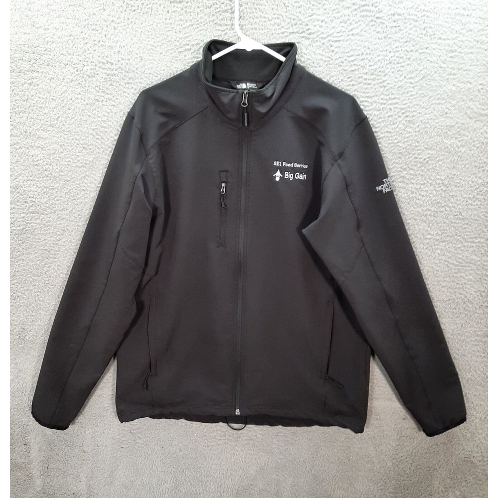 The North Face Jacket Adult‎ Large Black Windwall Workwear Outdoors Camping Mens